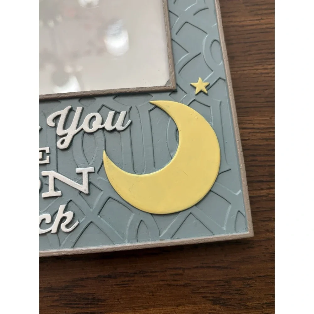 I Love You To The Moon And Back Celestial Wall Hang Photo Frame